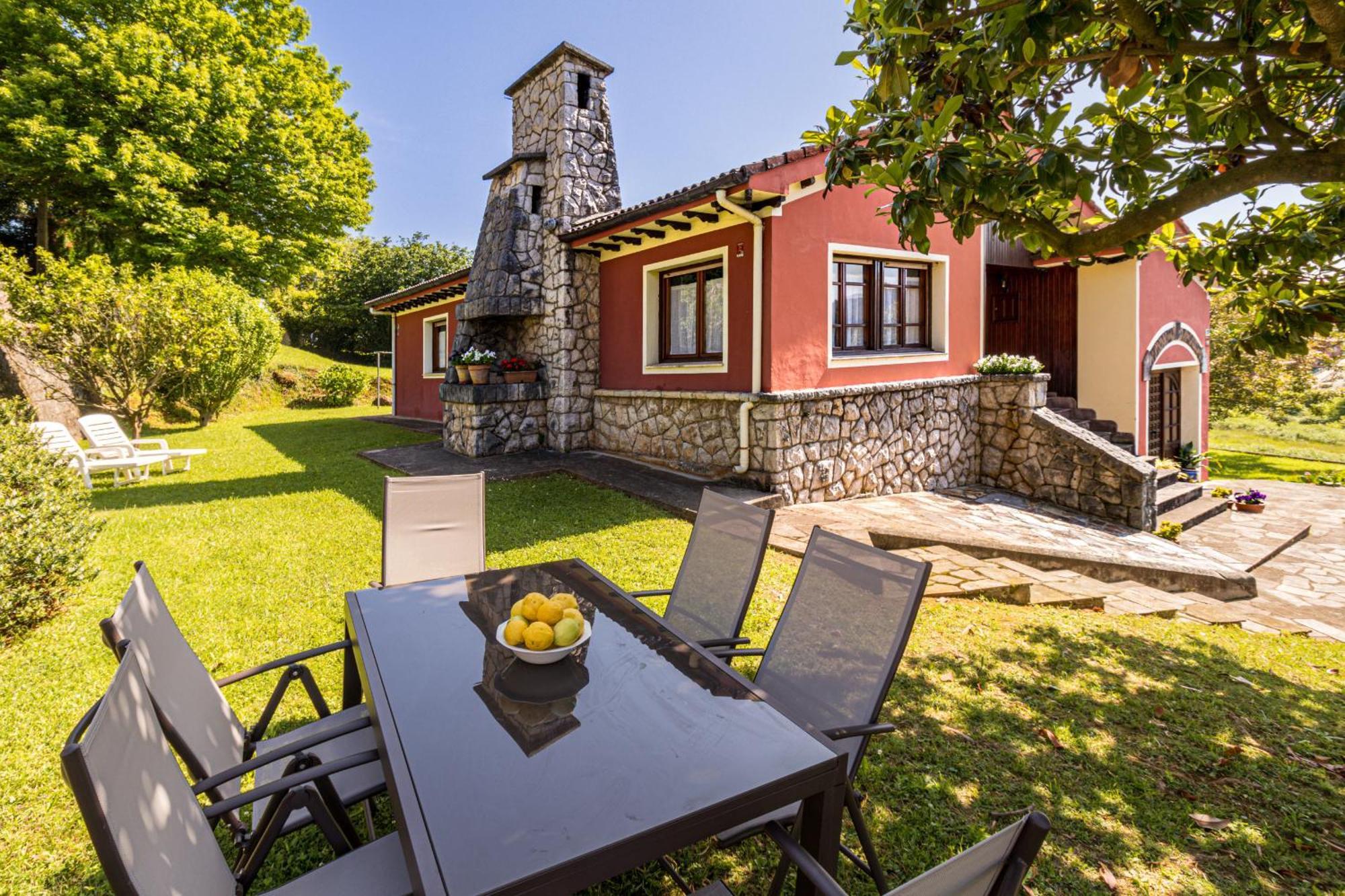 Casa Con Jardin Privado Orena Exterior foto