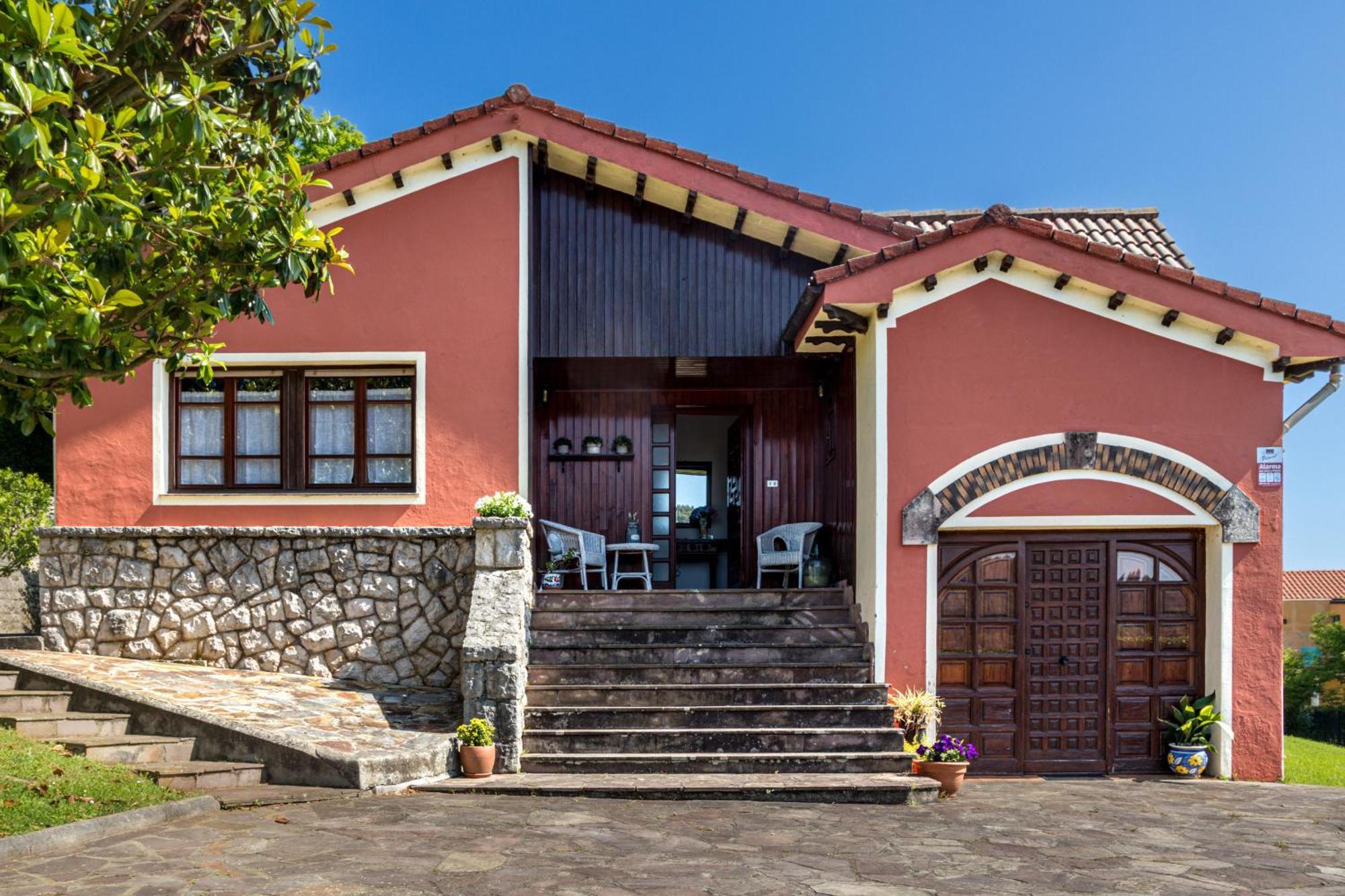 Casa Con Jardin Privado Orena Exterior foto